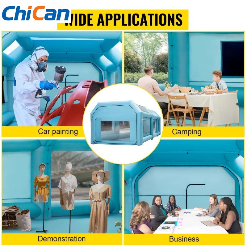 Inflatable Paint Booth - 【Nouveau】 Cabine de peinture gonflable pour