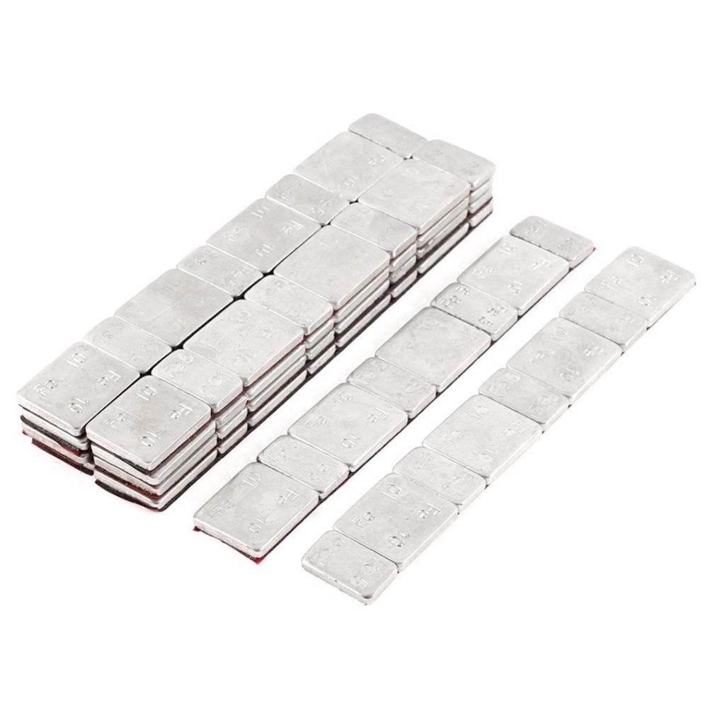Tire Balance Machine - 32 pièces/kit de contrepoids adhésifs en