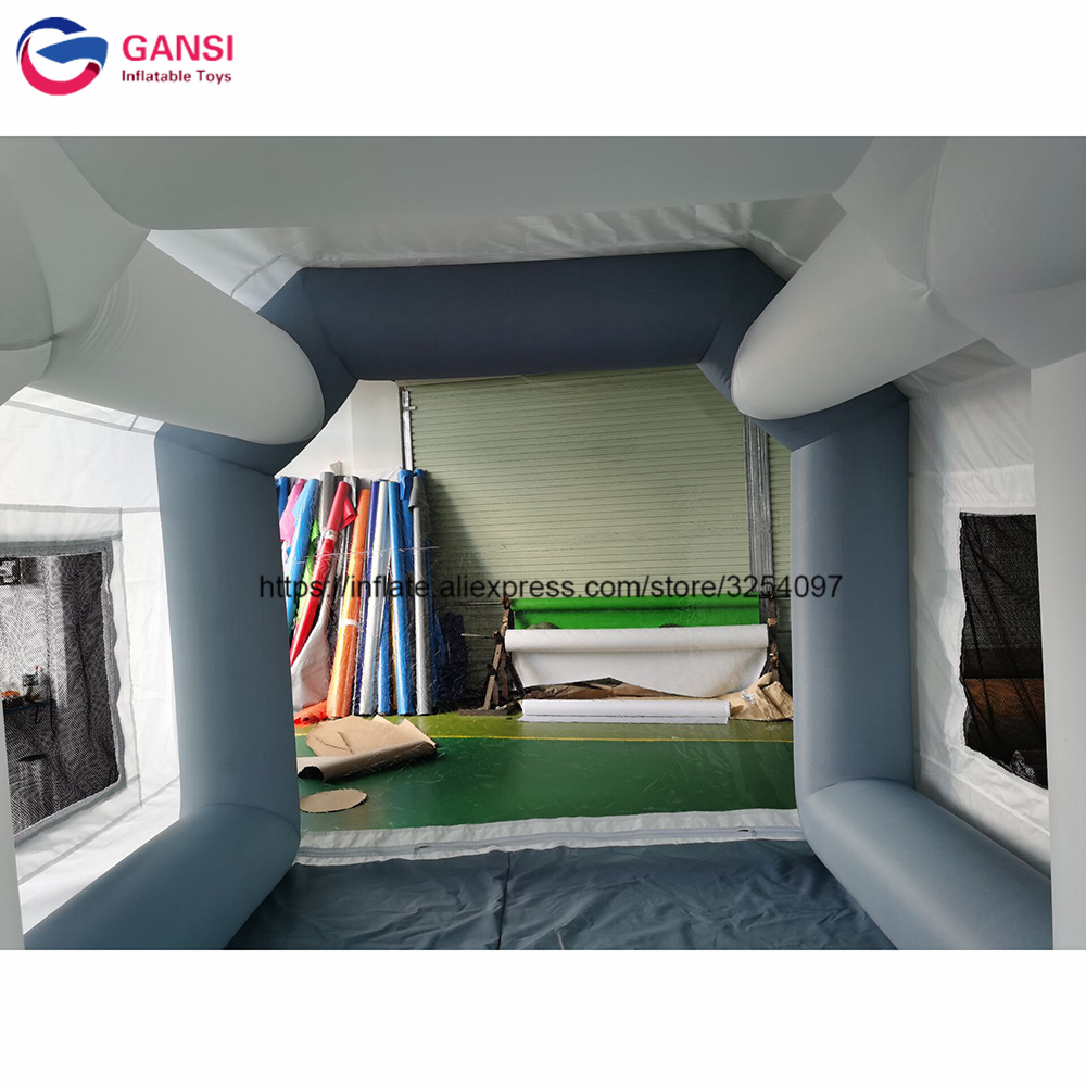 Inflatable Paint Booth - Cabine de peinture gonflable en toile