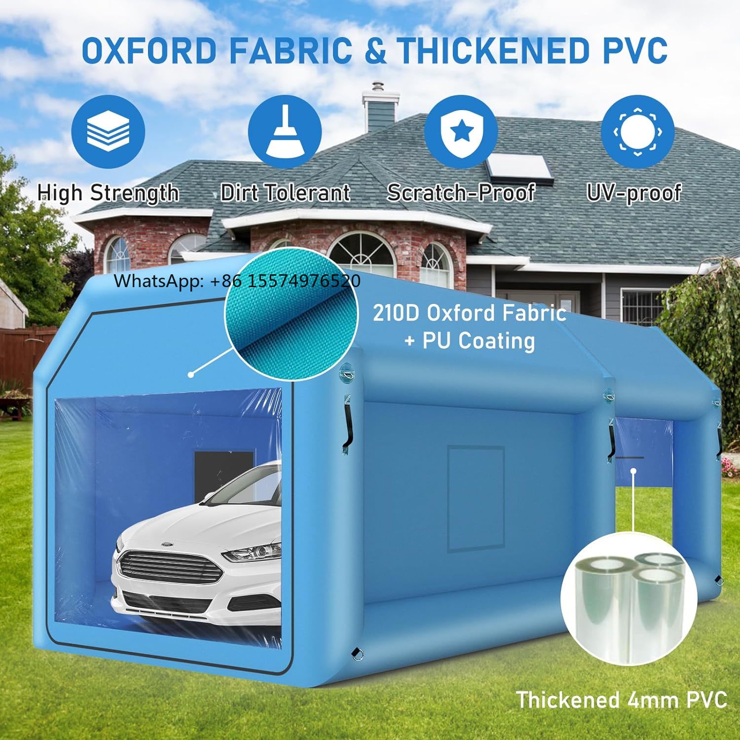 Inflatable Paint Booth - 2026 - Tente de garage gonflable