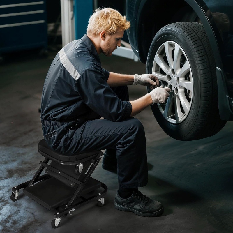Chaise de réparation automobil - Garage Creeper Roller avis et prix