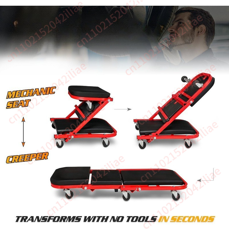 Chaise d'atelier pliante 36 po - Garage Creeper Roller avis et prix