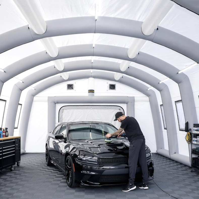 Tente de garage gonflable pour - Inflatable Paint Booth avis et prix