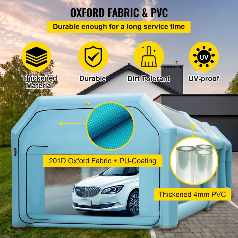 【Nouveau】 Cabine de peinture g - Inflatable Paint Booth avis et prix