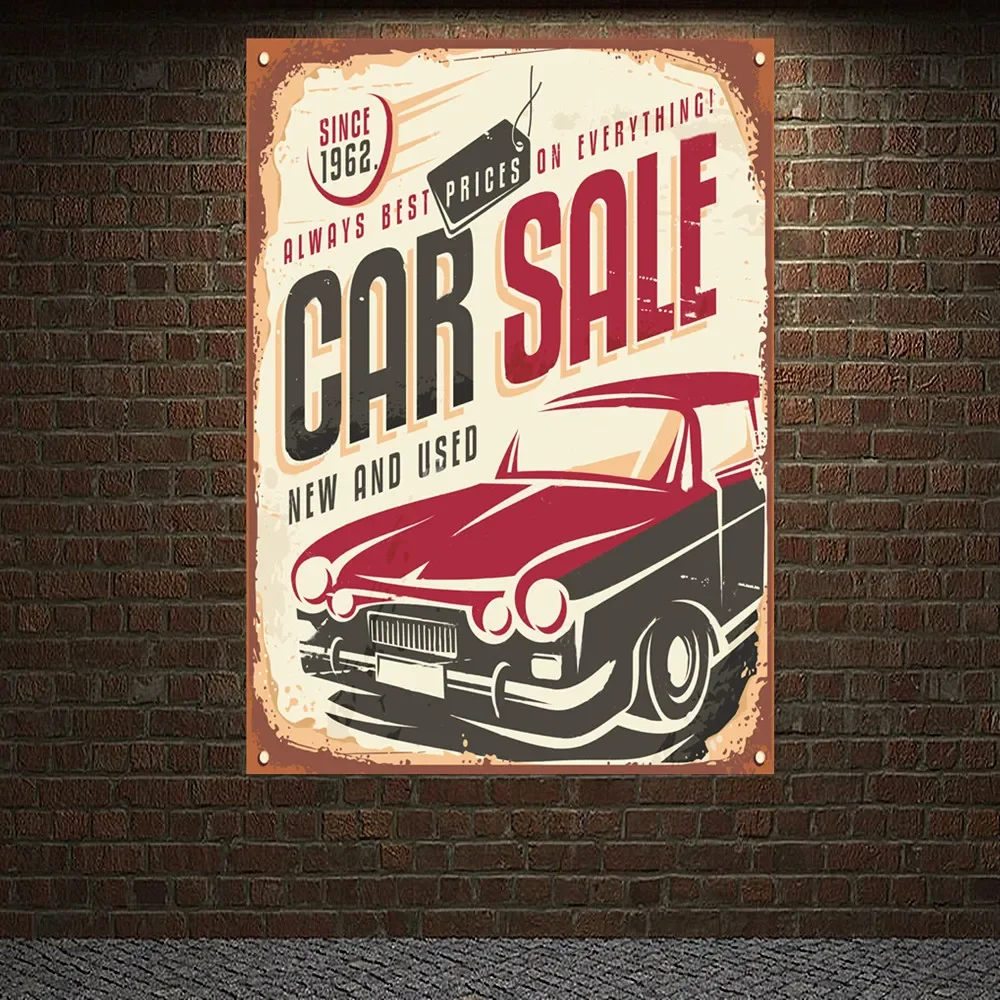 Affiche vintage de service de  - Auto Repair Shop For Sale avis et prix