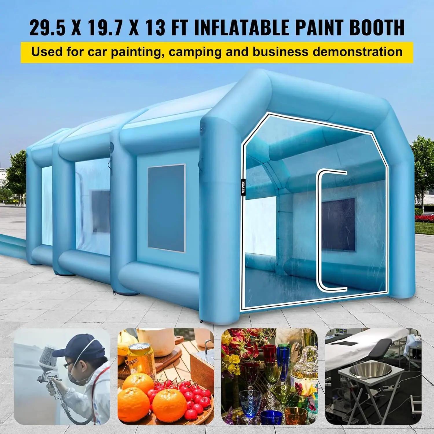 Cabine de peinture gonflable,  - Inflatable Paint Booth avis et prix