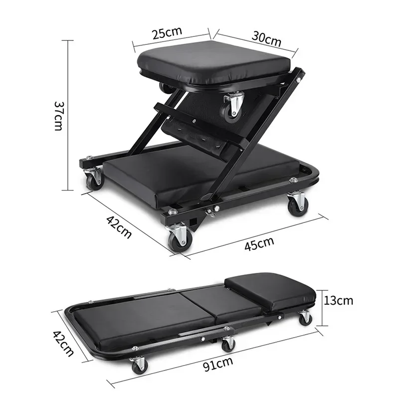 Siège d'atelier pliant sur rou - Garage Creeper Roller avis et prix