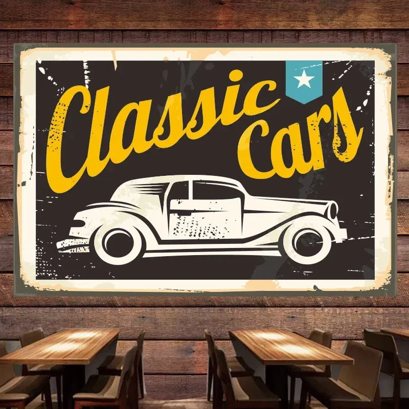 Affiche murale vintage de voit - Auto Repair Shop For Sale avis et prix