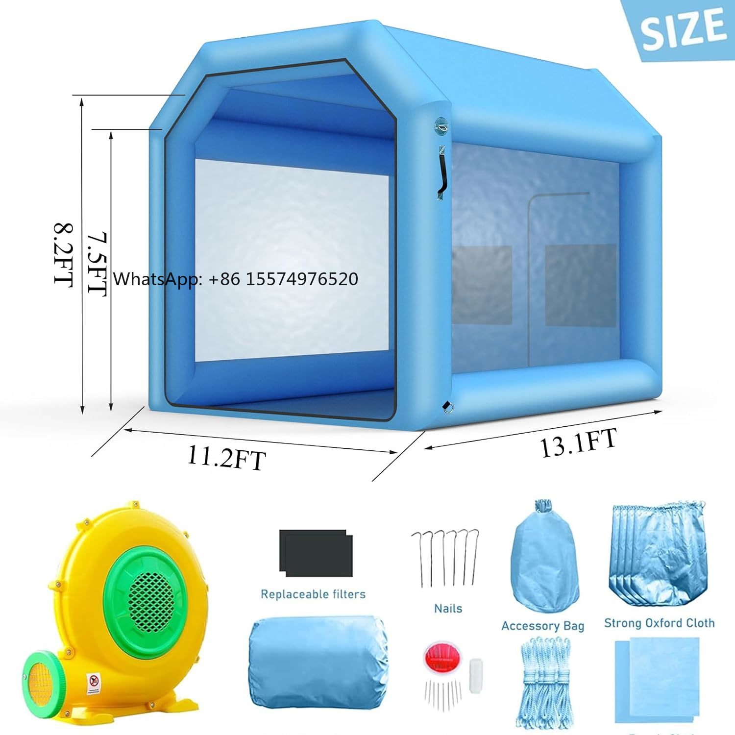 2026 - Tente de garage gonflab - Inflatable Paint Booth avis et prix